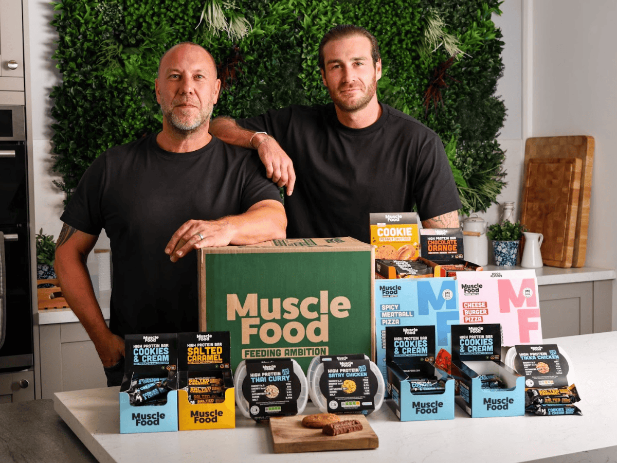 Nick Preston and Ross Carlin of MuscleFood