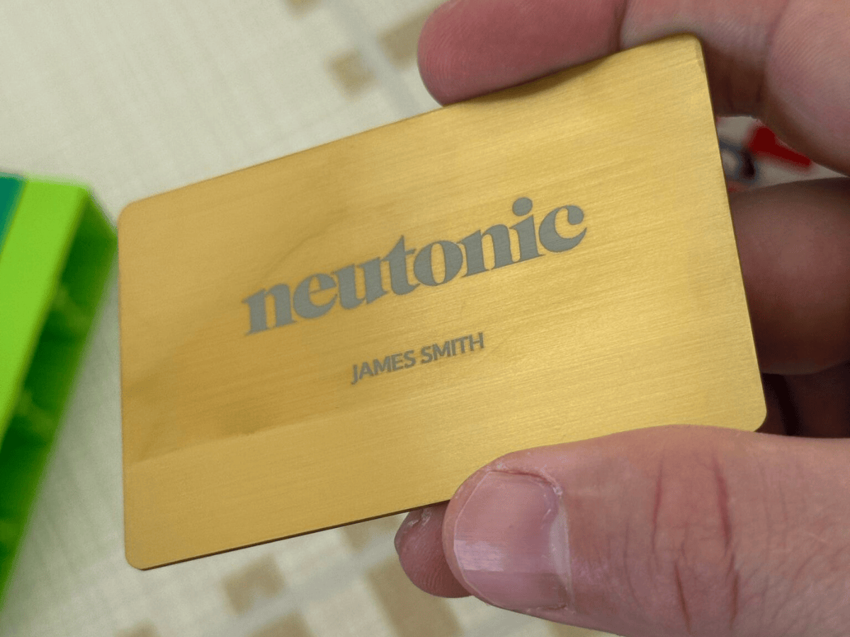 The Neutonic Gold Card