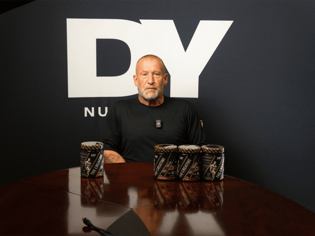 DY Nutrition Founder Dorian Yates