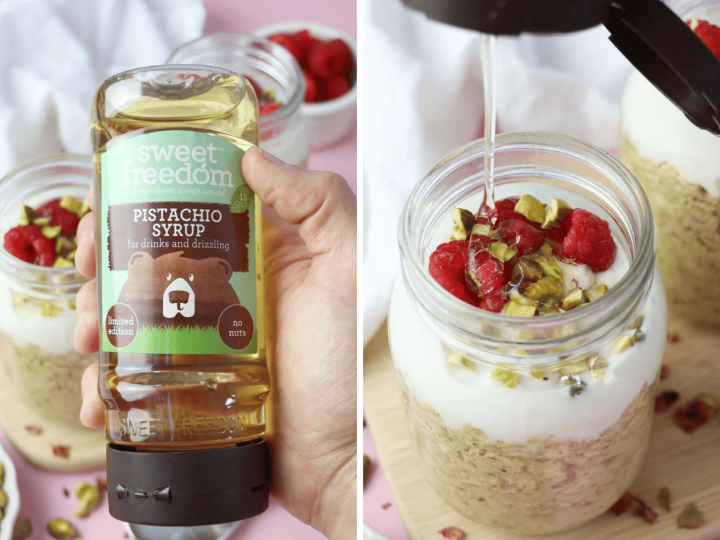 Sweet Freedom Pistachio Syrup