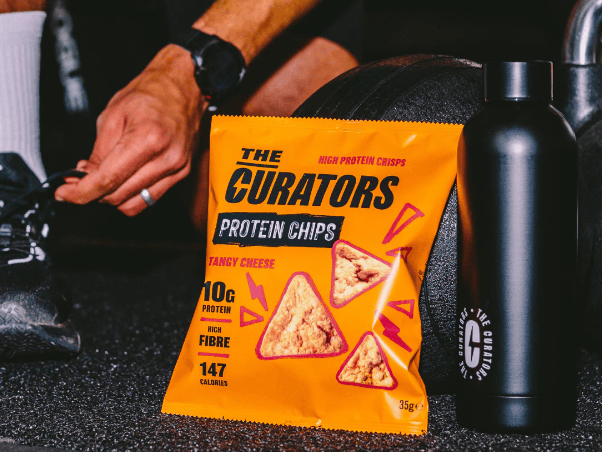 The Curators' Tangy Cheese Protein Chips