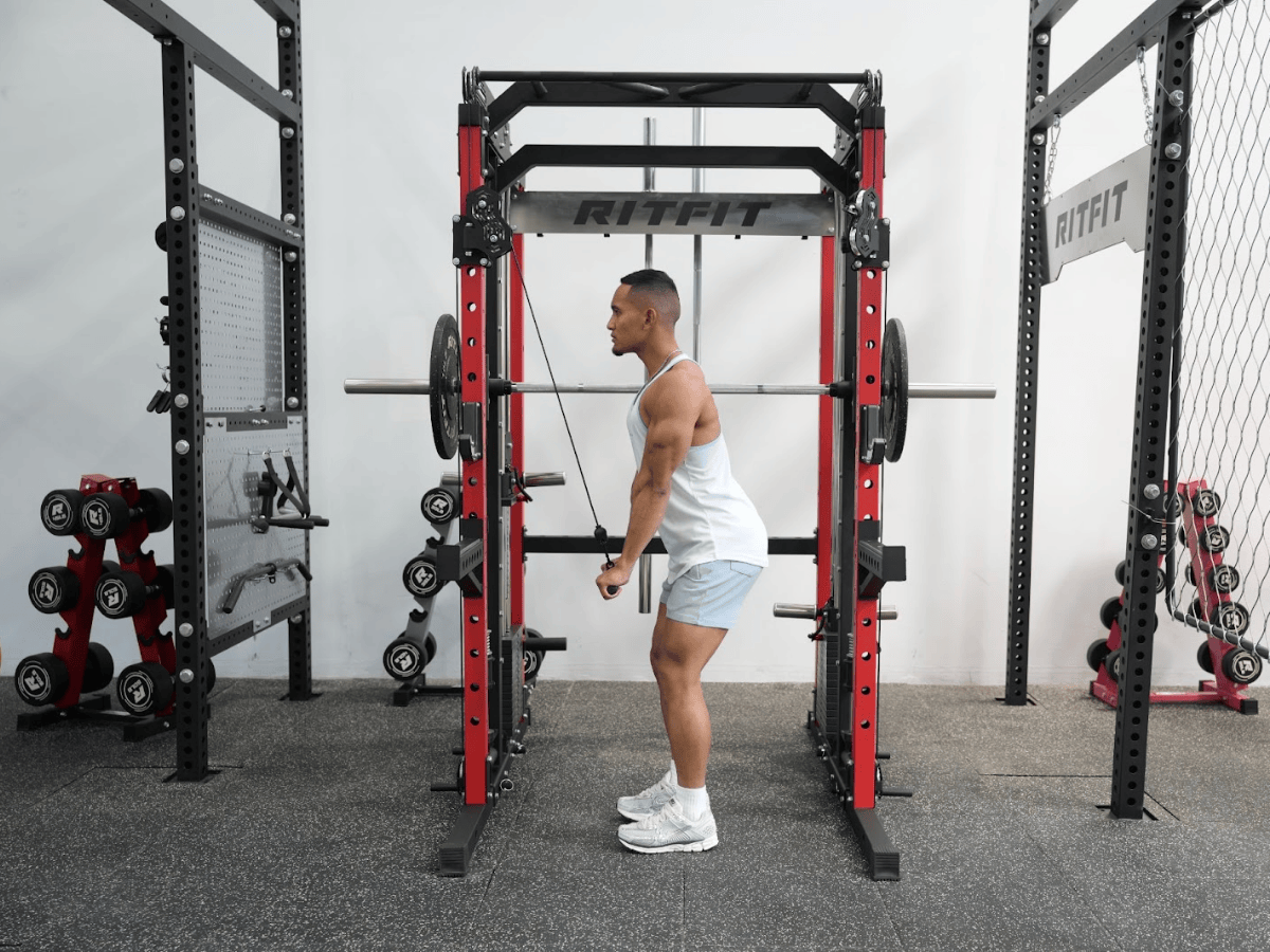 RitFit M2 Multi-Functional Modular Home Gym Smith Machine Tailored to All Fitness Levels
