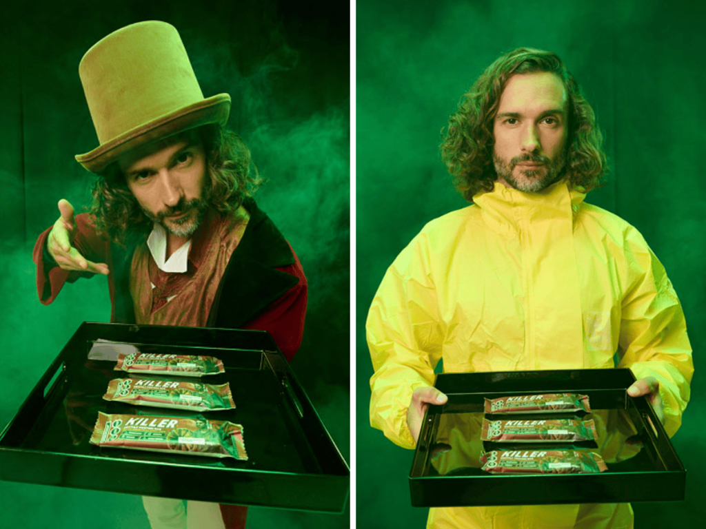 Joe Wicks Holding His New KILLER Protein Bar