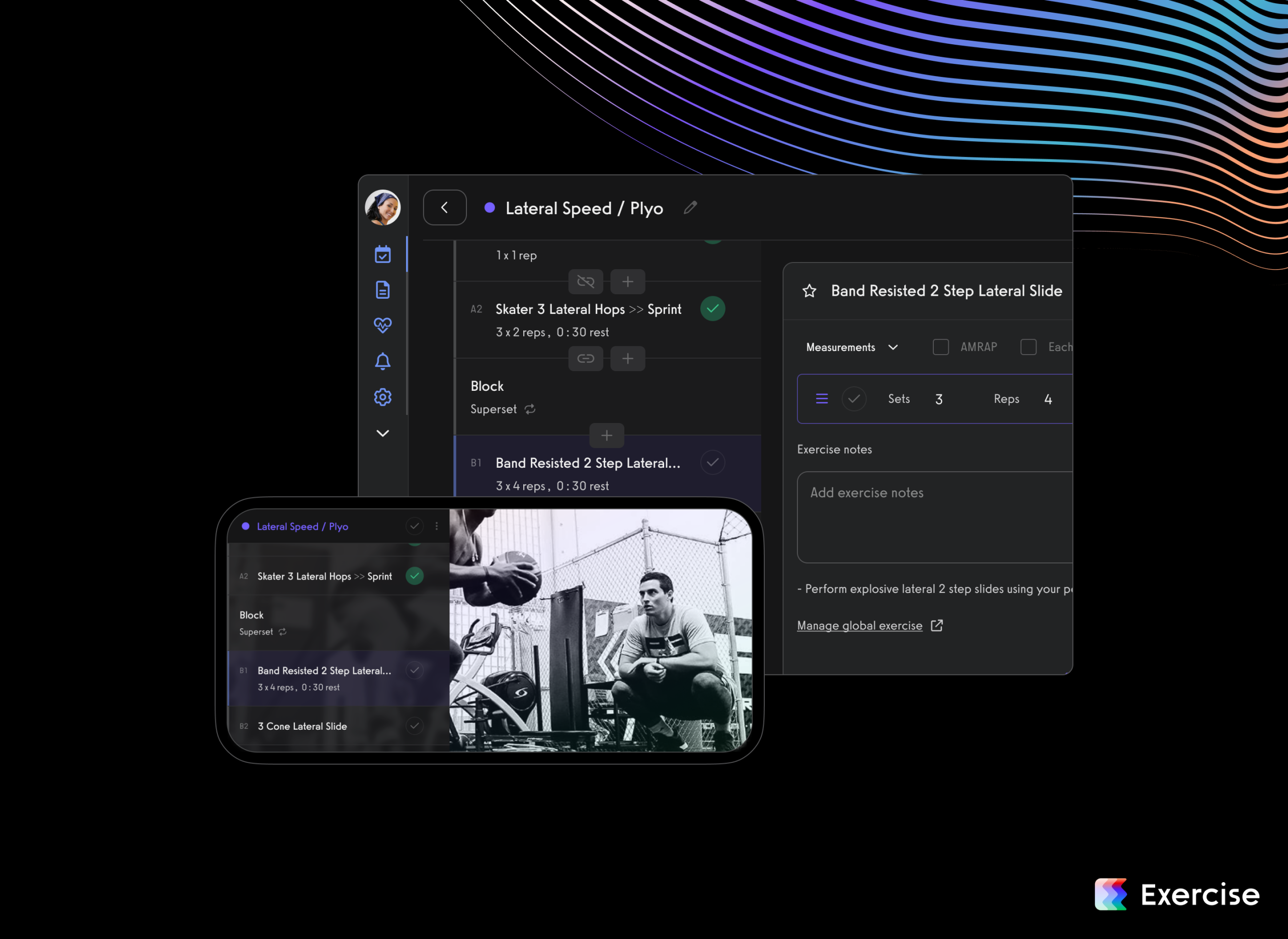 Exercise.com's White-Label Fitness App