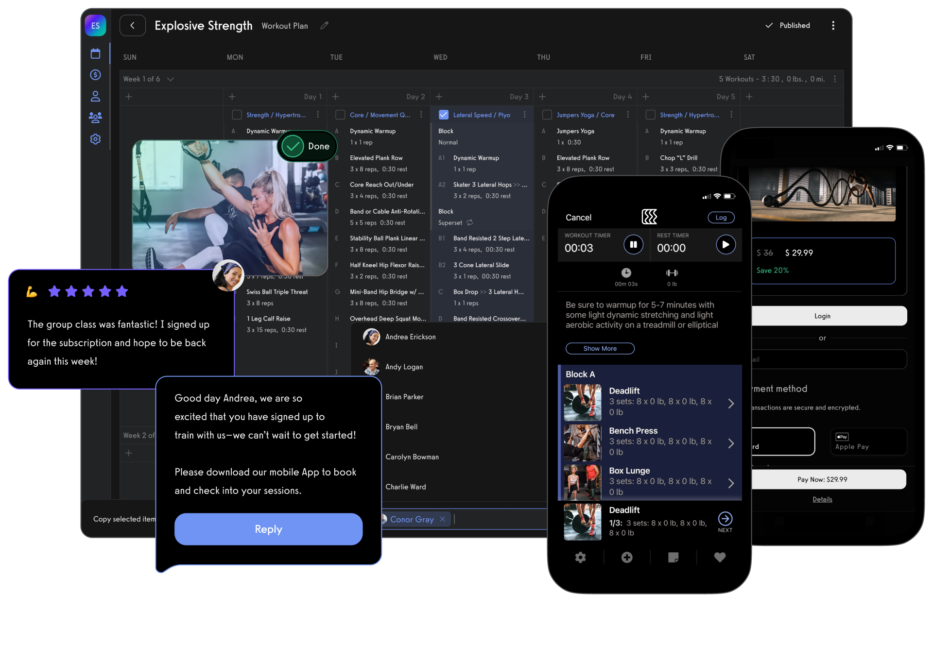 Exercise.com — the leading all-in-one fitness platform