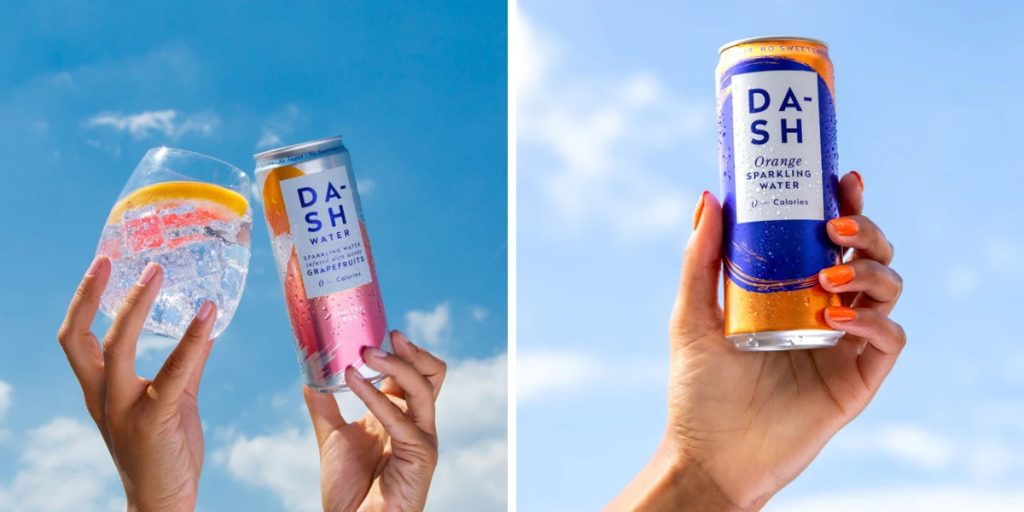 flavoured sparkling water