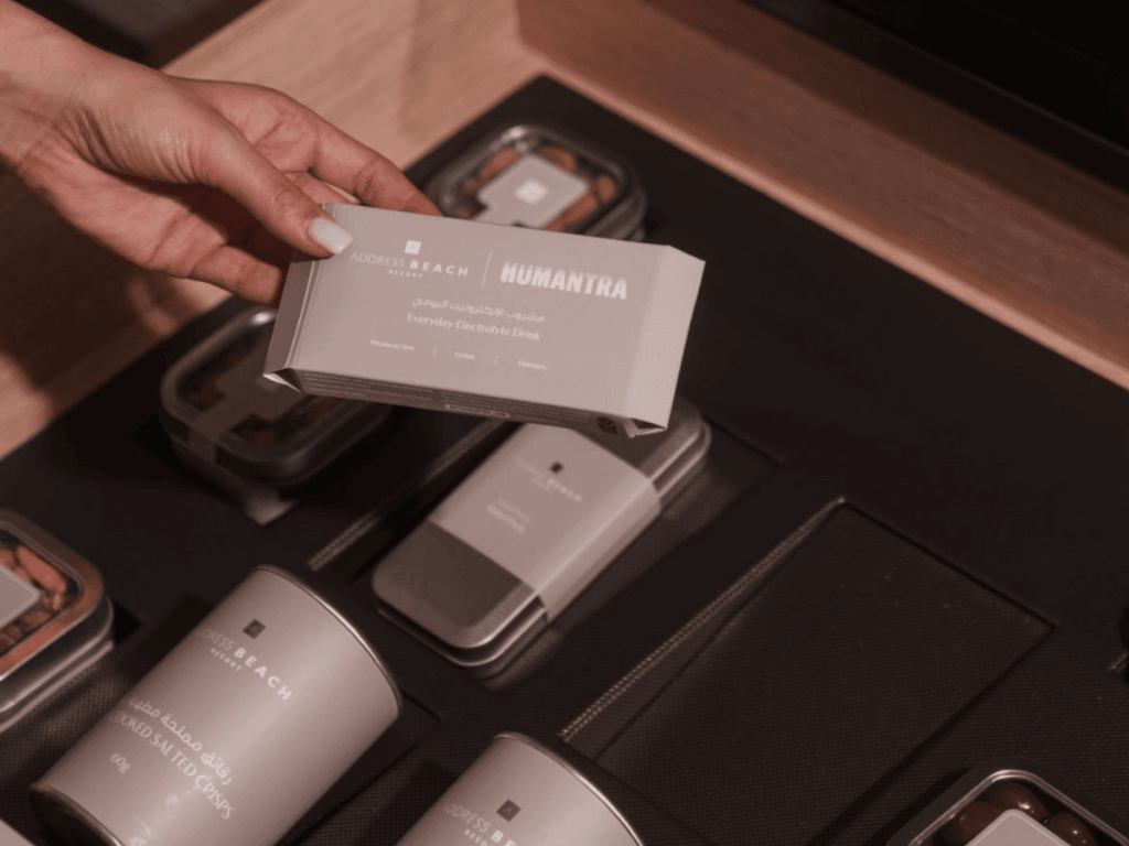 Humantra Electrolytes at Address Beach Resort