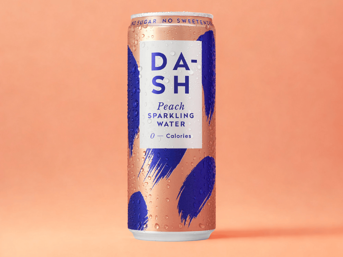 DASH Peach Sparkling Water
