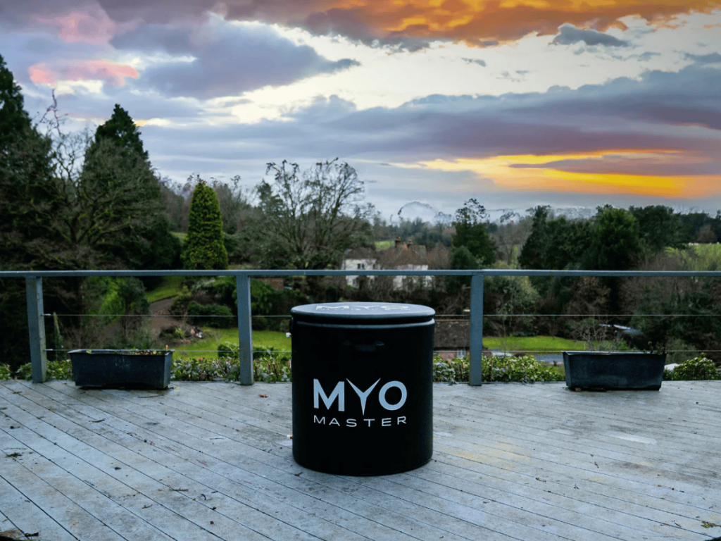 The MyoIce Pro Ice Bath, included in the ice bath for beginners bundle