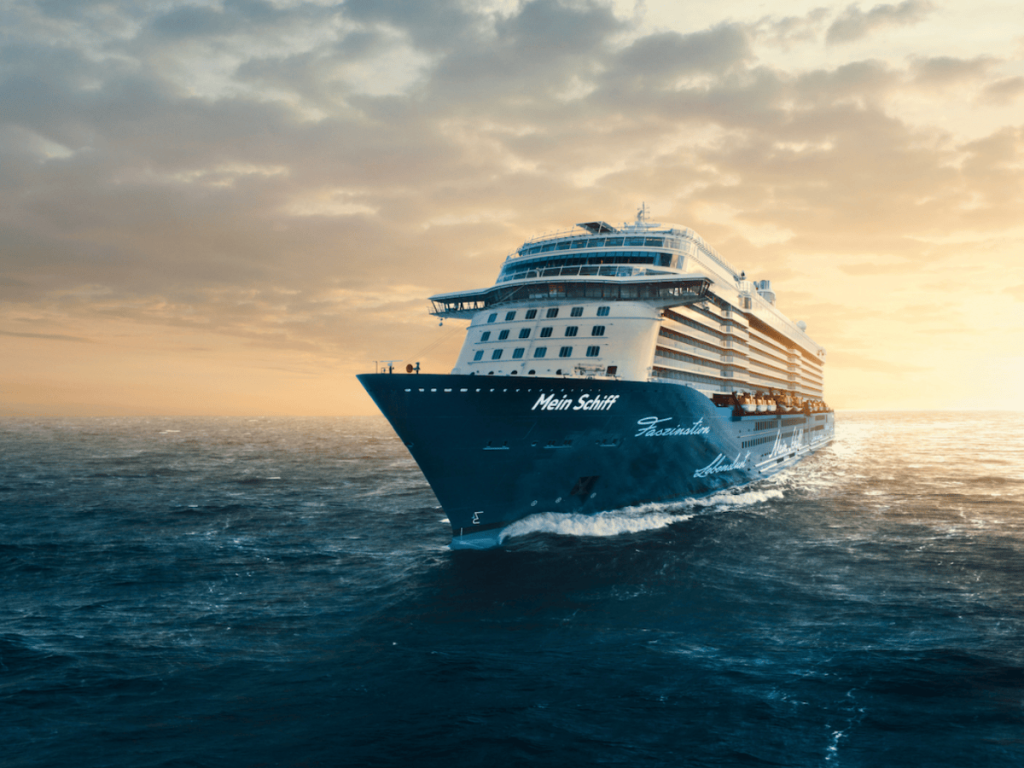 The Mein Schiff 4, which will host the first-ever HYROX Cruise
