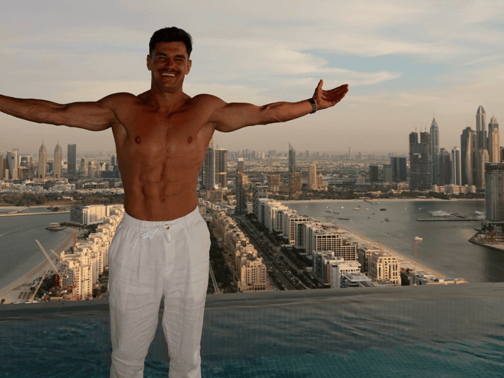 Rob Lipsett in Dubai