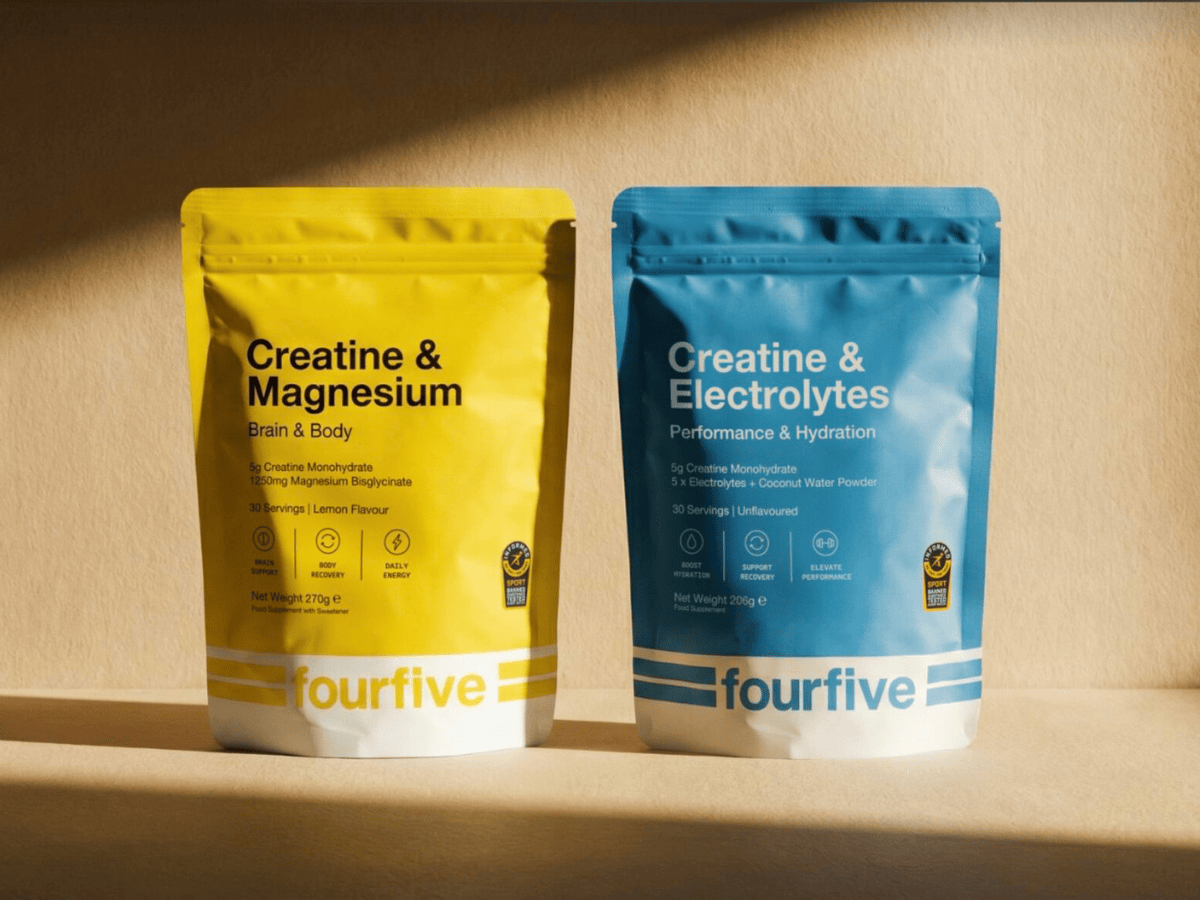 New fourfive Creatine Pouches in Two Varieties