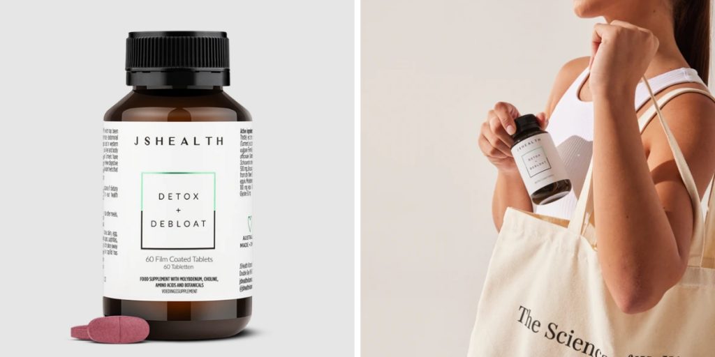 jshealth detox and debloat ingredients