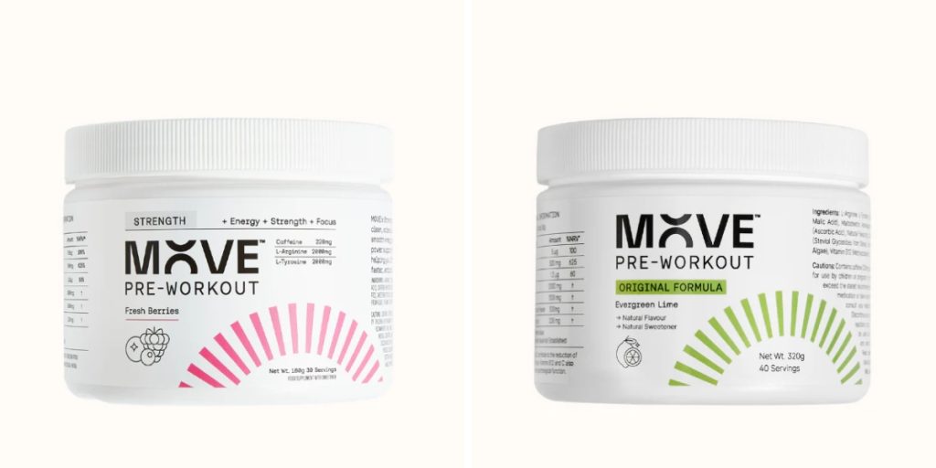 recommended pre-workout