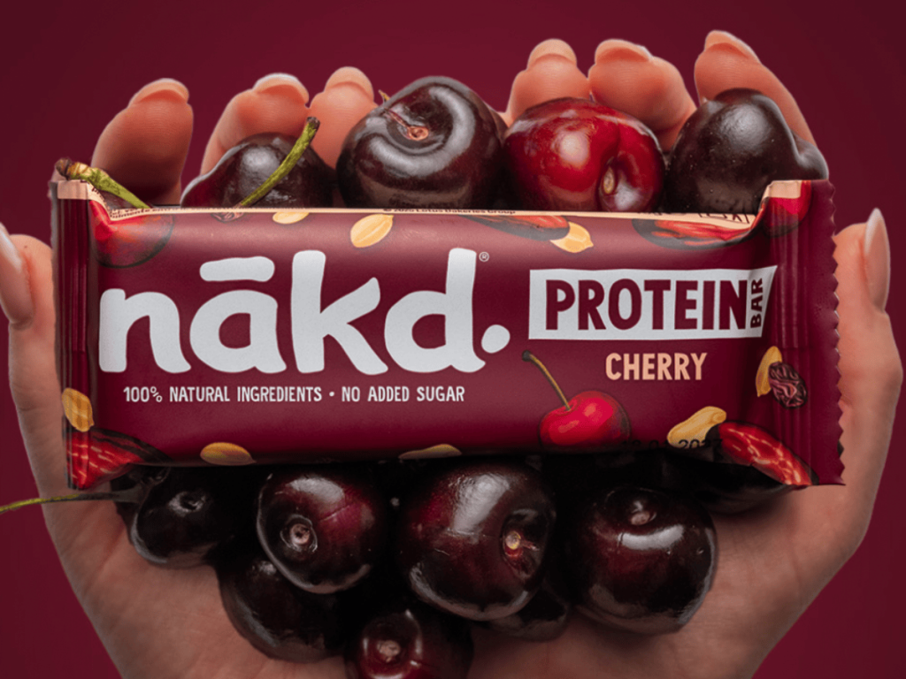 New Cherry-flavoured Nakd Protein Bar