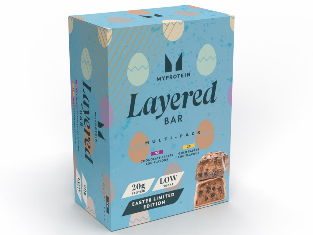 The Myprotein Easter Egg Layered Bar Variety Box