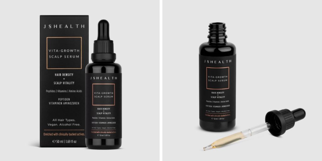 jshealth vita growth scalp serum