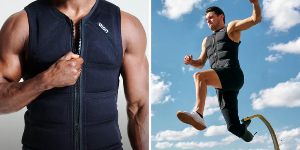 running weighted vest