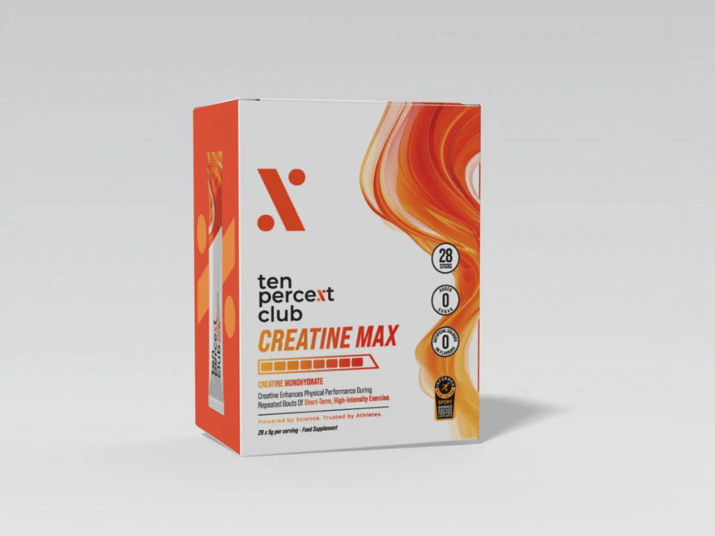 The Ten Percent Club's New Creatine Max Sachets