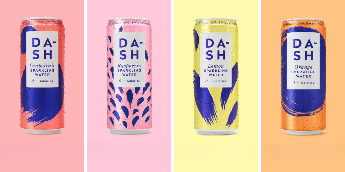 canned sparkling water