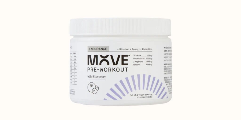 move endurance formula