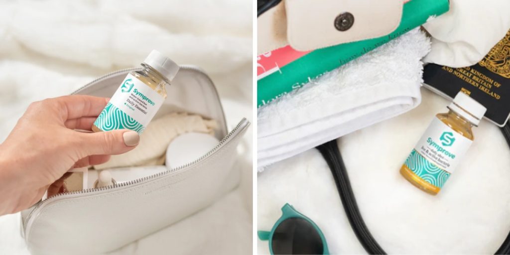 symprove travel bottles