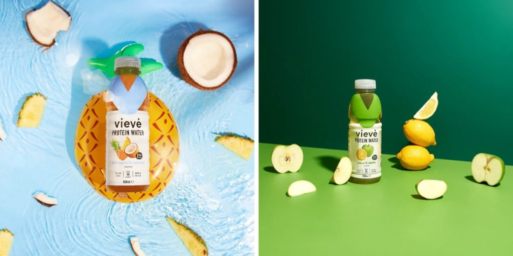 bottled protein water