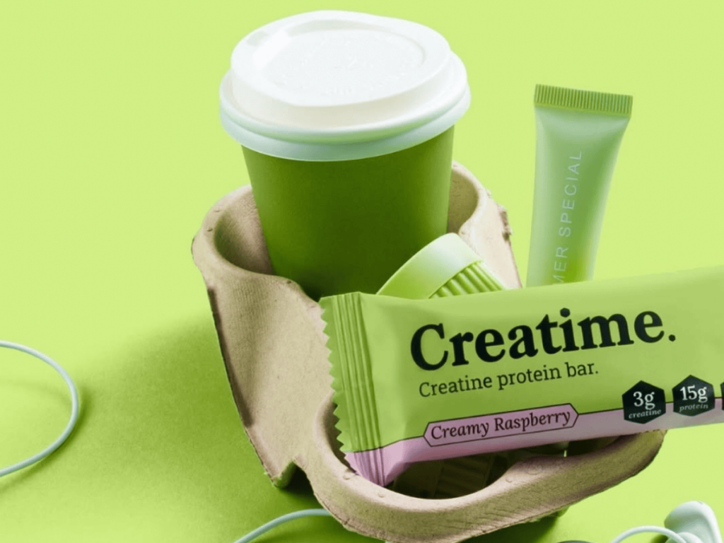 Creatime's protein and creatine combo