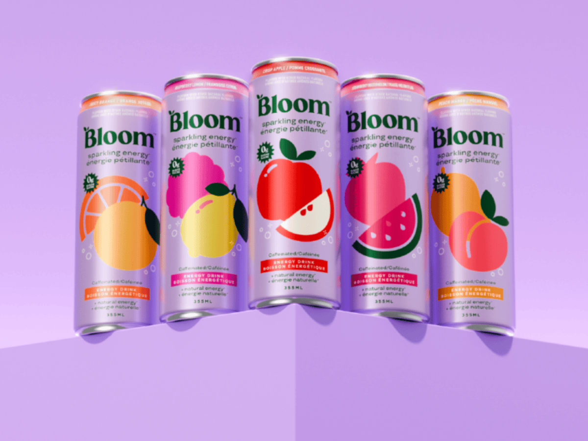 Bloom Sparkling Energy Drink