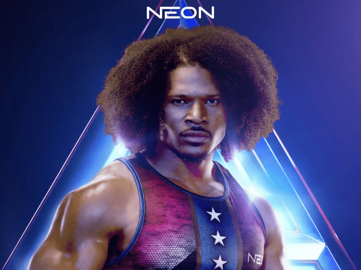Gladiators Star Ayinde’ Neon’ Warren