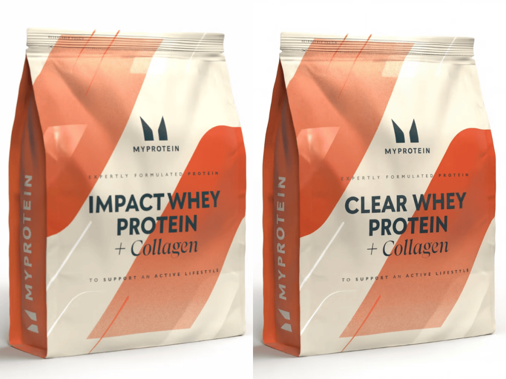 Myprotein's whey and collagen hybrids