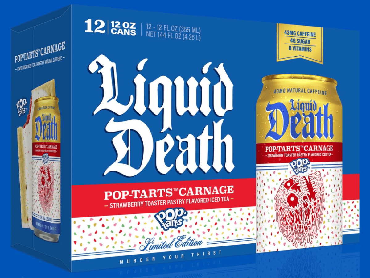 The Liquid Death and Pop-Tarts Collaboration