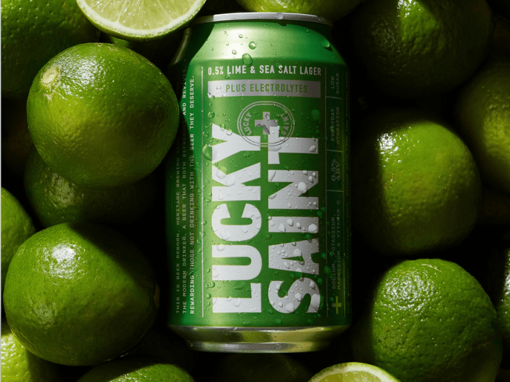 Lucky Saint's Electrolyte-Enriched Lager