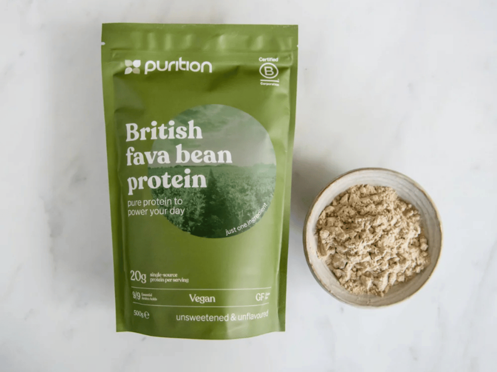 Purition's Fava Bean Protein Powder