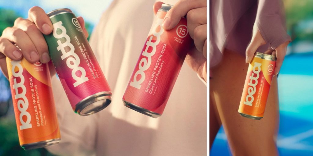 high-protein soda