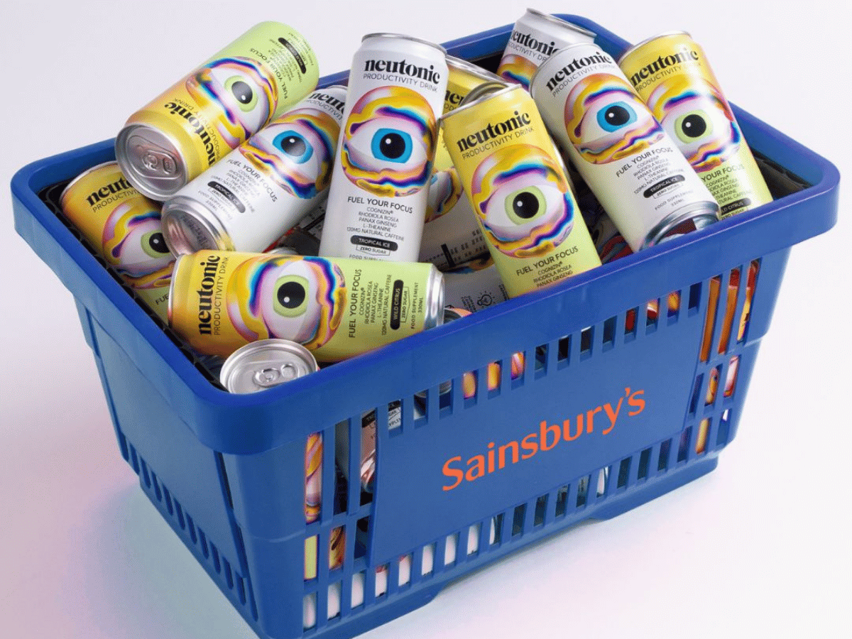 Neutonic's Productivity Drink Lands at Sainsbury's